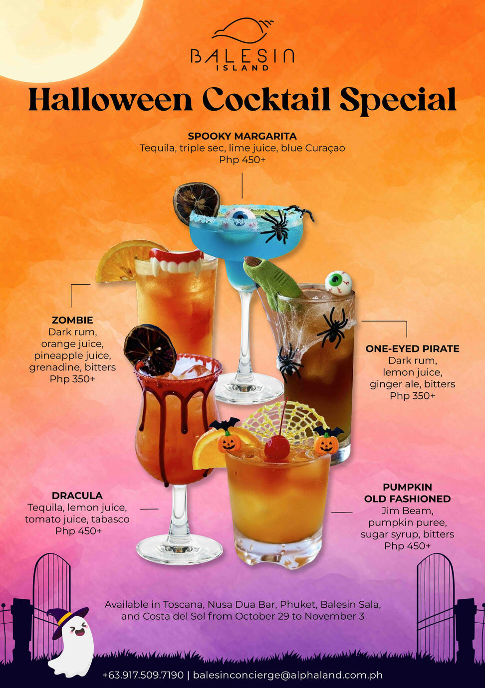 Halloween Cocktail Special