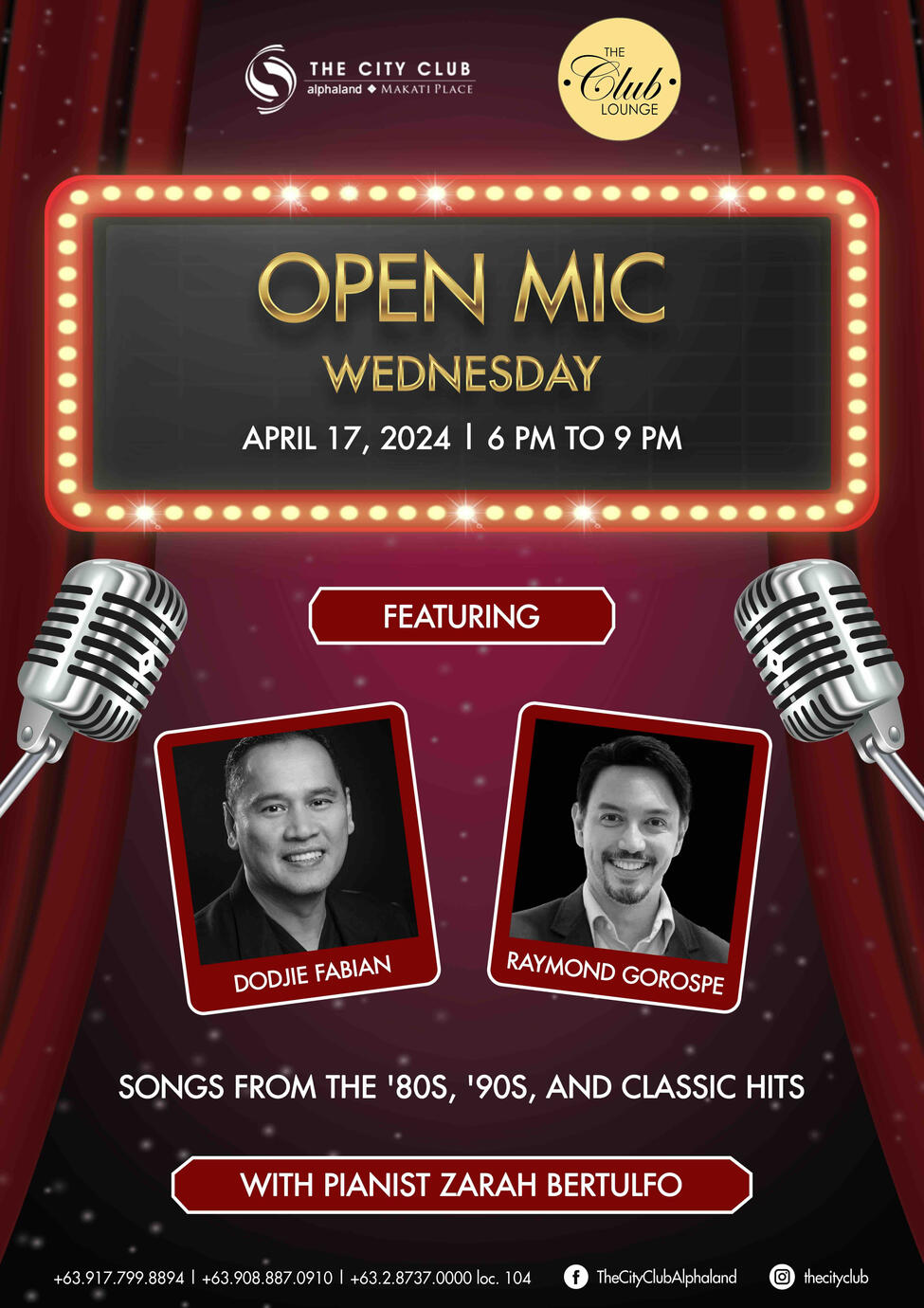 Open Mic Wednesday Poster