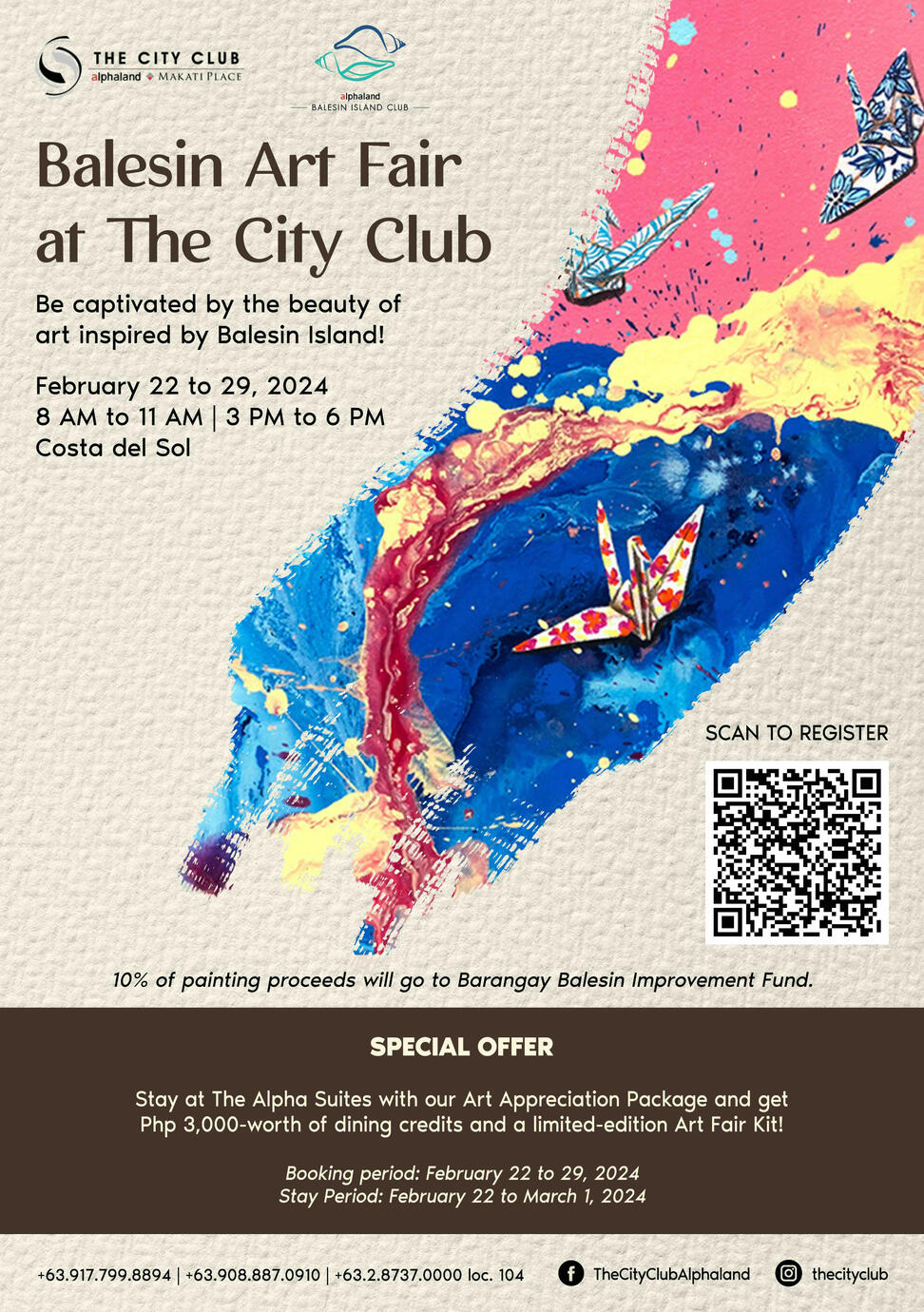 Balesin Art Fair Poster