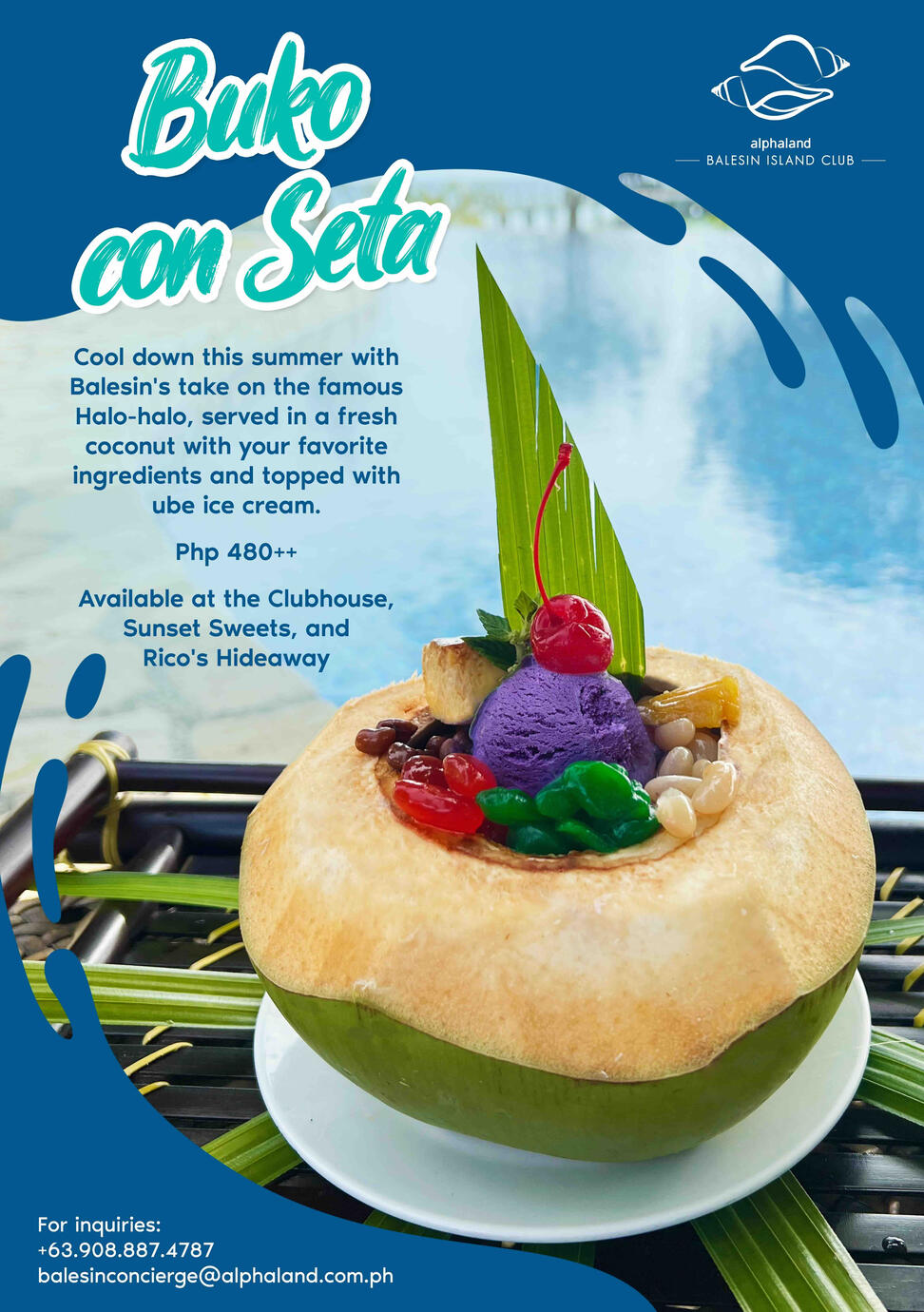 Buko con Seta Poster