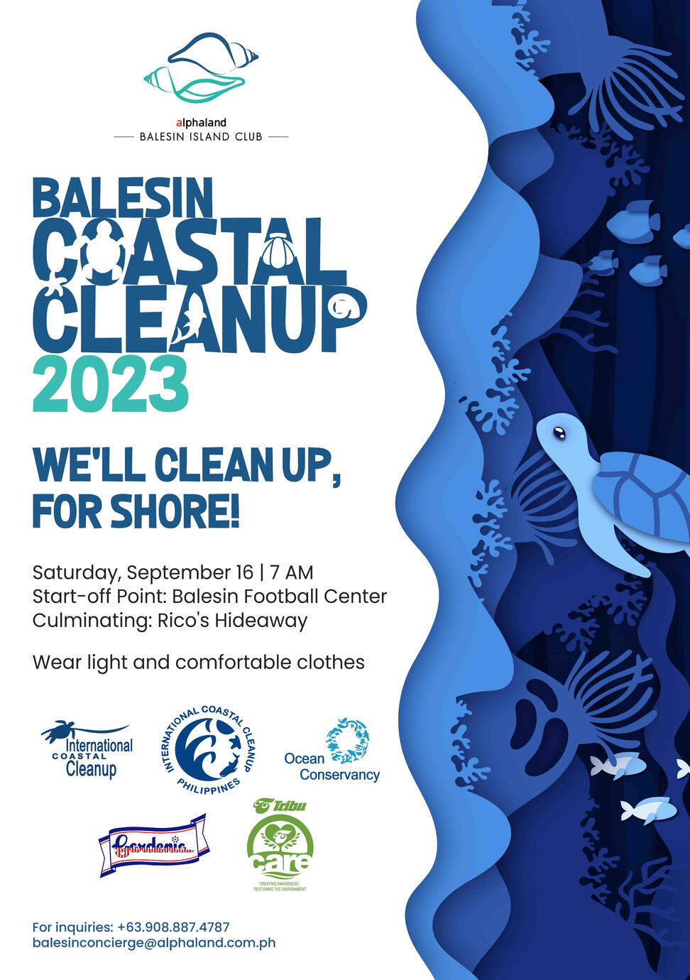 BIC Coastal Cleanup Poster
