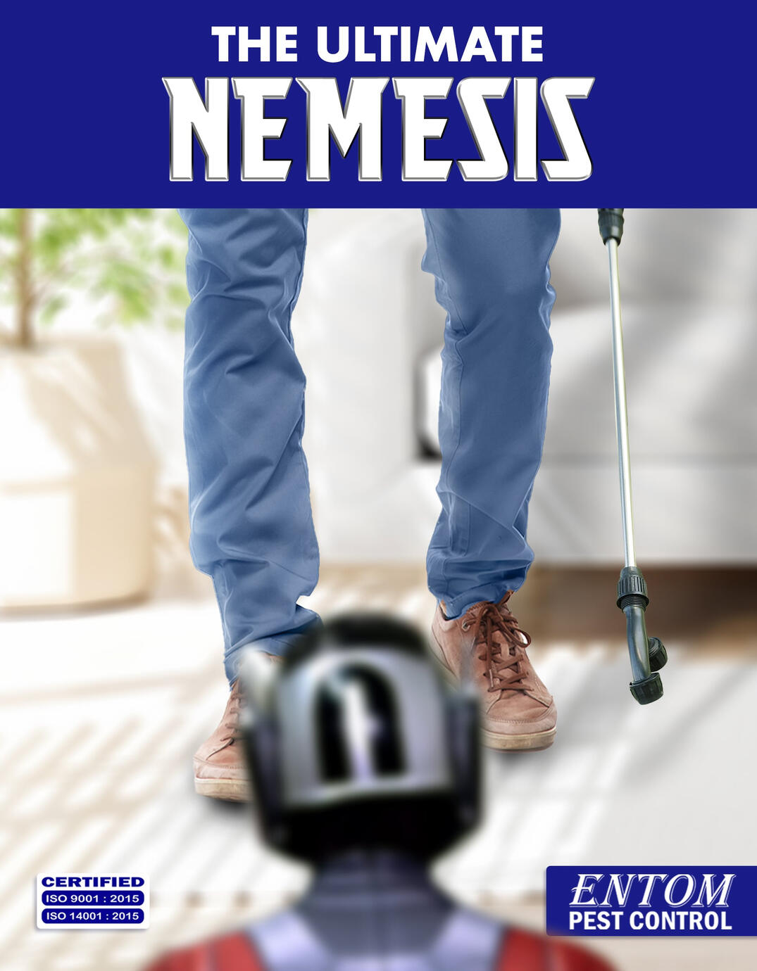 Freelance artwork for Entom Pest Control