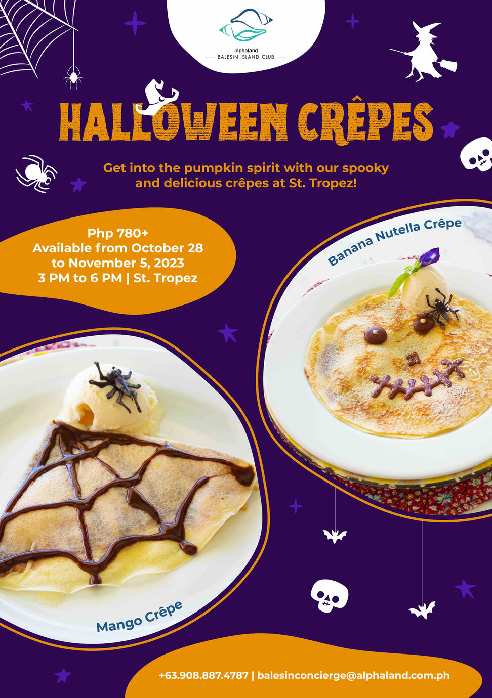 Halloween Crepe Poster
